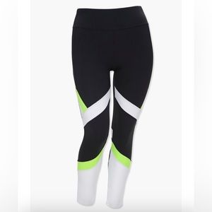 Color blocked leggings forever 21 3X